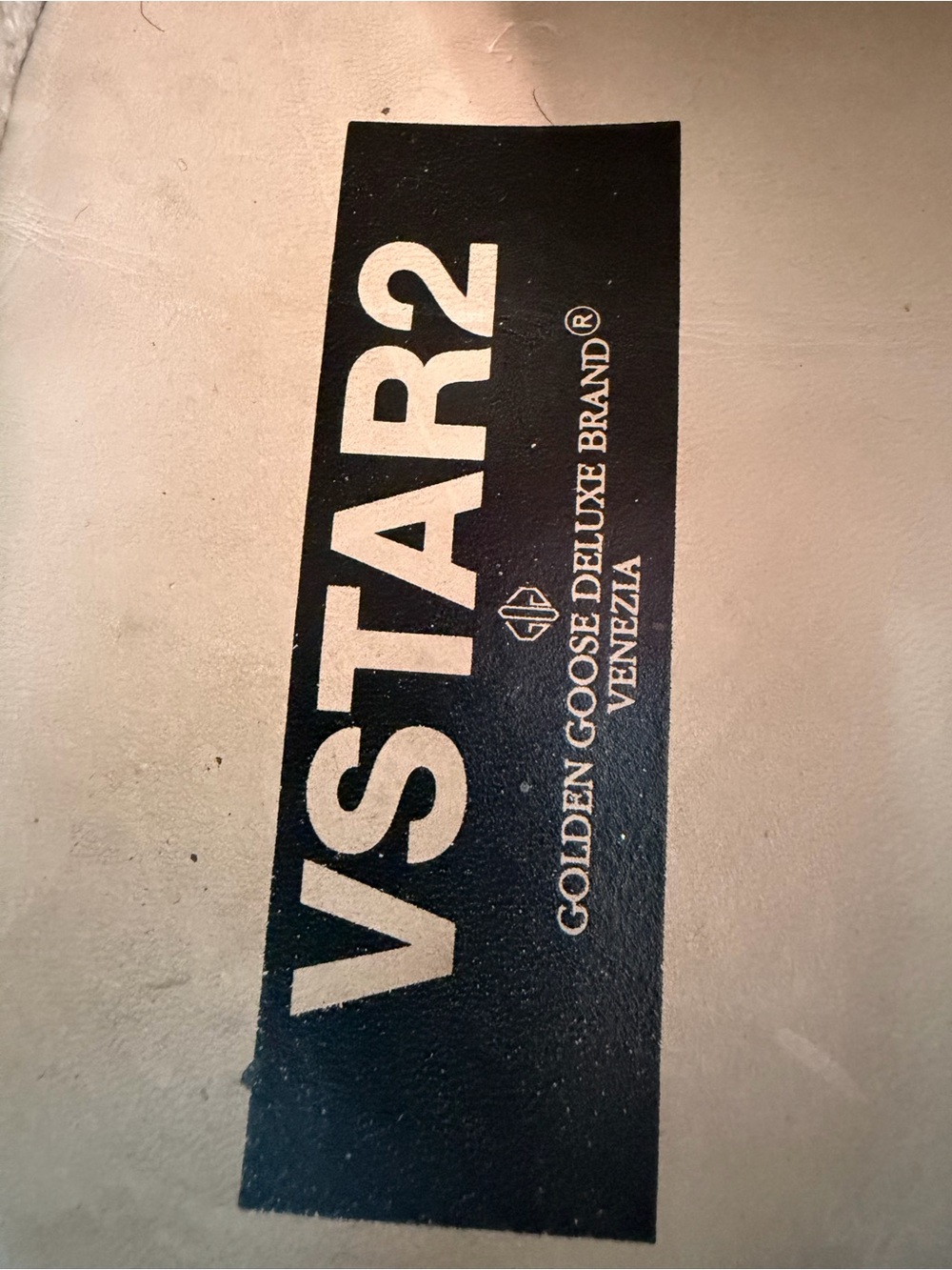 Golden Goose V-Star 2 Gold Metallic Blue Star Sneakers EU 40 - Picture 5 of 15